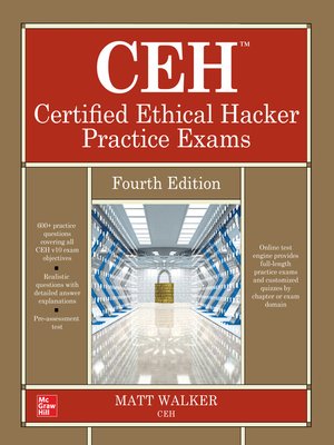 cover image of CEH Certified Ethical Hacker Practice Exams